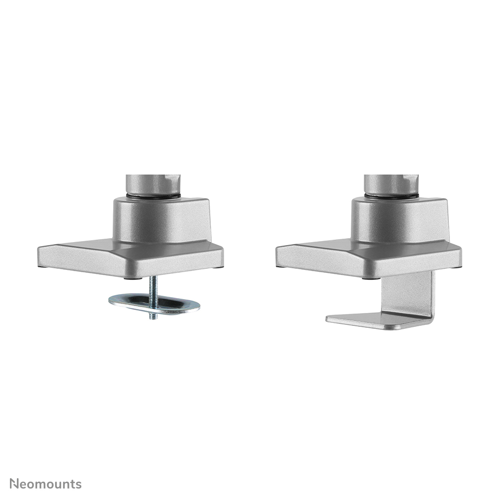Neomounts NM-D775SILVERPLUS Support d'écran à fixer 10-49" - ressort à gaz - Topfix - arrêt 180°
